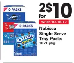ACME Nabisco Single Serve Tray Packs offer