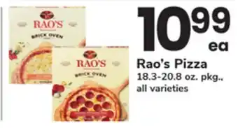 ACME Rao's Pizza offer