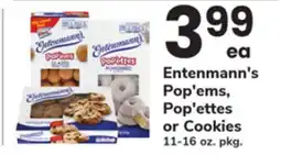 ACME Entenmann's Pop'ems, Pop'ettes or Cookies offer