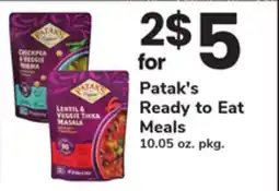 ACME Patak's Ready to Eat Meals offer