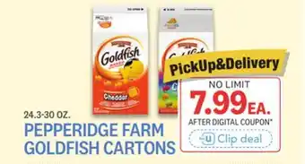 Kings Food Markets PEPPERIDGE FARM GOLDFISH CARTONS offer
