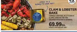Kings Food Markets CLAM & LOBSTER BAKE offer