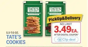Kings Food Markets TATE'S COOKIES offer