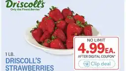 Kings Food Markets DRISCOLL'S STRAWBERRIES offer