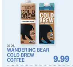 Kings Food Markets WANDERING BEAR COLD BREW COFFEE offer