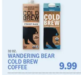 Kings Food Markets WANDERING BEAR COLD BREW COFFEE offer