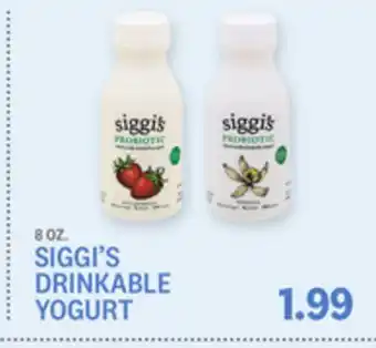 Kings Food Markets SIGGI'S DRINKABLE YOGURT offer