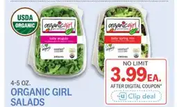 Kings Food Markets ORGANIC GIRL SALADS offer