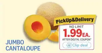 Kings Food Markets JUMBO CANTALOUPE offer