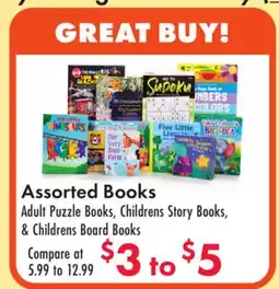 Boscov's Assorted Books offer