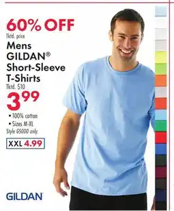 Boscov's Mens GILDAN Short-Sleeve T-Shirts offer