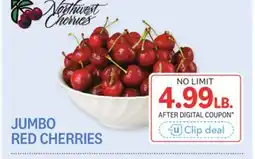 Kings Food Markets JUMBO RED CHERRIES offer
