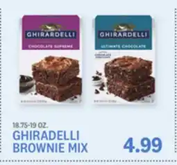 Kings Food Markets GHIRADELLI BROWNIE MIX offer