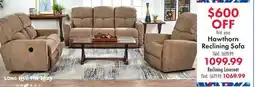 Boscov's Hawthorn Reclining Sofa offer