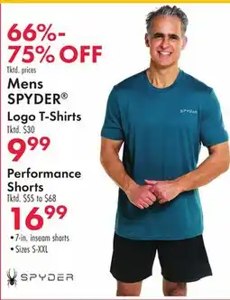 Boscov's Mens SPYDER Logo T-Shirts offer