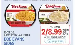 Kings Food Markets BOB EVANS SIDES offer