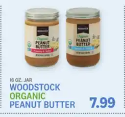 Kings Food Markets WOODSTOCK ORGANIC PEANUT BUTTER offer