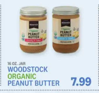 Kings Food Markets WOODSTOCK ORGANIC PEANUT BUTTER offer