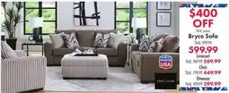 Boscov's Bryce Sofa offer