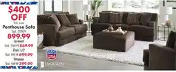 Boscov's Penthouse Sofa offer