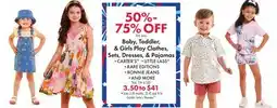 Boscov's Baby, Toddler, & Girls Play Clothes, Sets, Dresses, & Pajamas offer