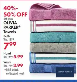 Boscov's OLIVIA PARKER Towels Bath offer