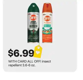 CVS ALL OFF! insect repellent 3.6-6 oz offer