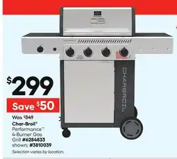Lowe's Performance 4-Burner Gas Grill offer