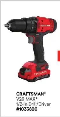 Lowe's V20 MAXF 1/2-in Drill/Driver offer