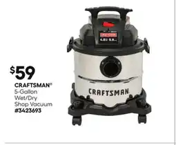 Lowe's 5-Gallon Wet/Dry Shop Vacuum offer