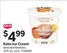 Stop&Shop Keto Ice Cream offer
