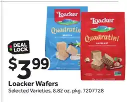 Stop&Shop Loacker Wafers offer