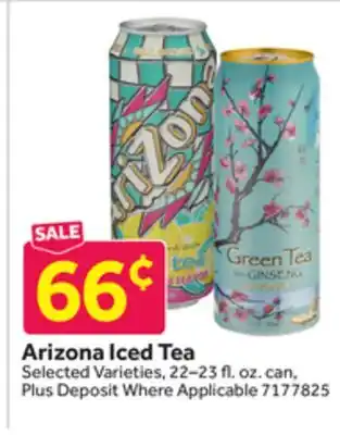 Stop&Shop Arizona Iced Tea offer