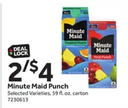 Stop&Shop Minute Maid Punch offer