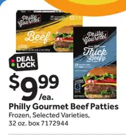 Stop&Shop Philly Gourmet Beef Patties offer