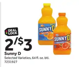 Stop&Shop Sunny D offer