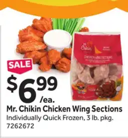 Stop&Shop Mr. Chikin Chicken Wing Sections offer