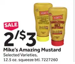 Stop&Shop Mike's Amazing Mustard offer