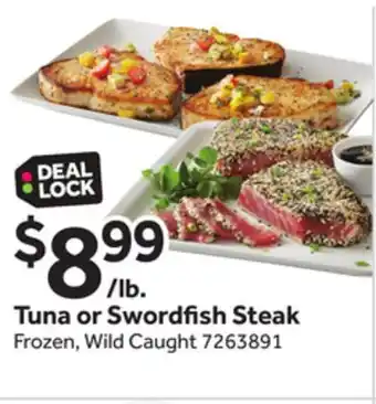 Stop&Shop Tuna or Swordfish Steak offer