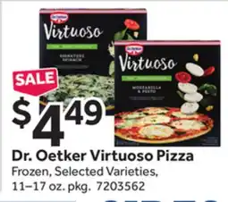 Stop&Shop Dr. Oetker Virtuoso Pizza offer