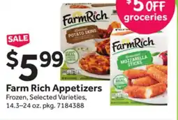 Stop&Shop Farm Rich Appetizers offer