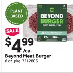 Stop&Shop Beyond Meat Burger offer