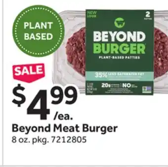 Stop&Shop Beyond Meat Burger offer