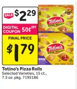 Stop&Shop Totino's Pizza Rolls offer