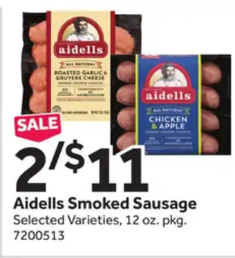 Stop&Shop Aidells Smoked Sausage offer