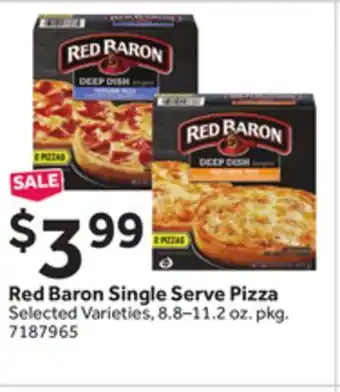 Stop&Shop Red Baron Single Serve Pizza offer