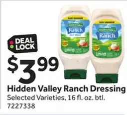 Stop&Shop Hidden Valley Ranch Dressing offer
