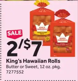Stop&Shop King's Hawaiian Rolls offer