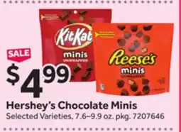 Stop&Shop Hershey's Chocolate Minis offer