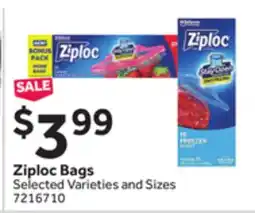 Stop&Shop Ziploc Bags offer